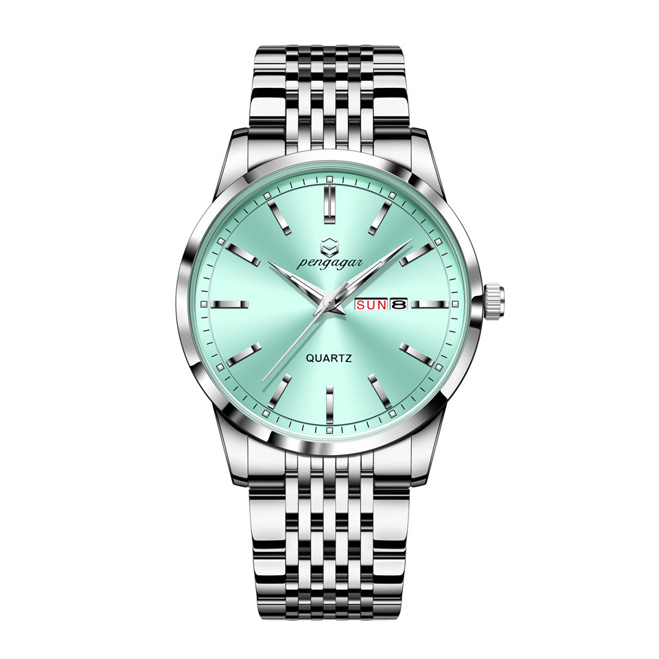 Swiss-brand Mens Watch Water-resistant Quartz Wristwatch Vera Lux