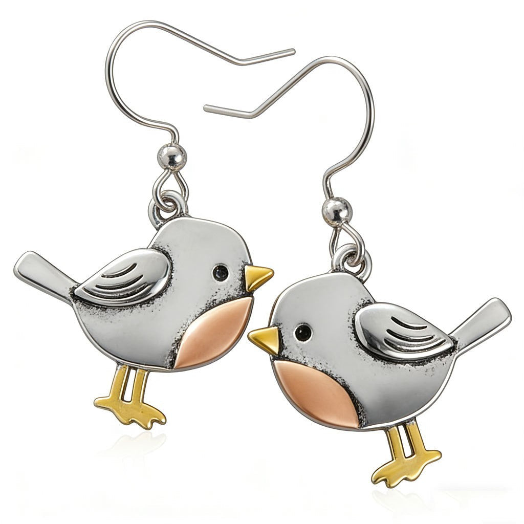 Jewelry Women's Bird-shaped Pendant Earrings Vera Lux