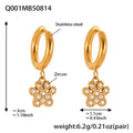 Exquisite And Dainty Bear-claw Pendant Earrings Vera Lux