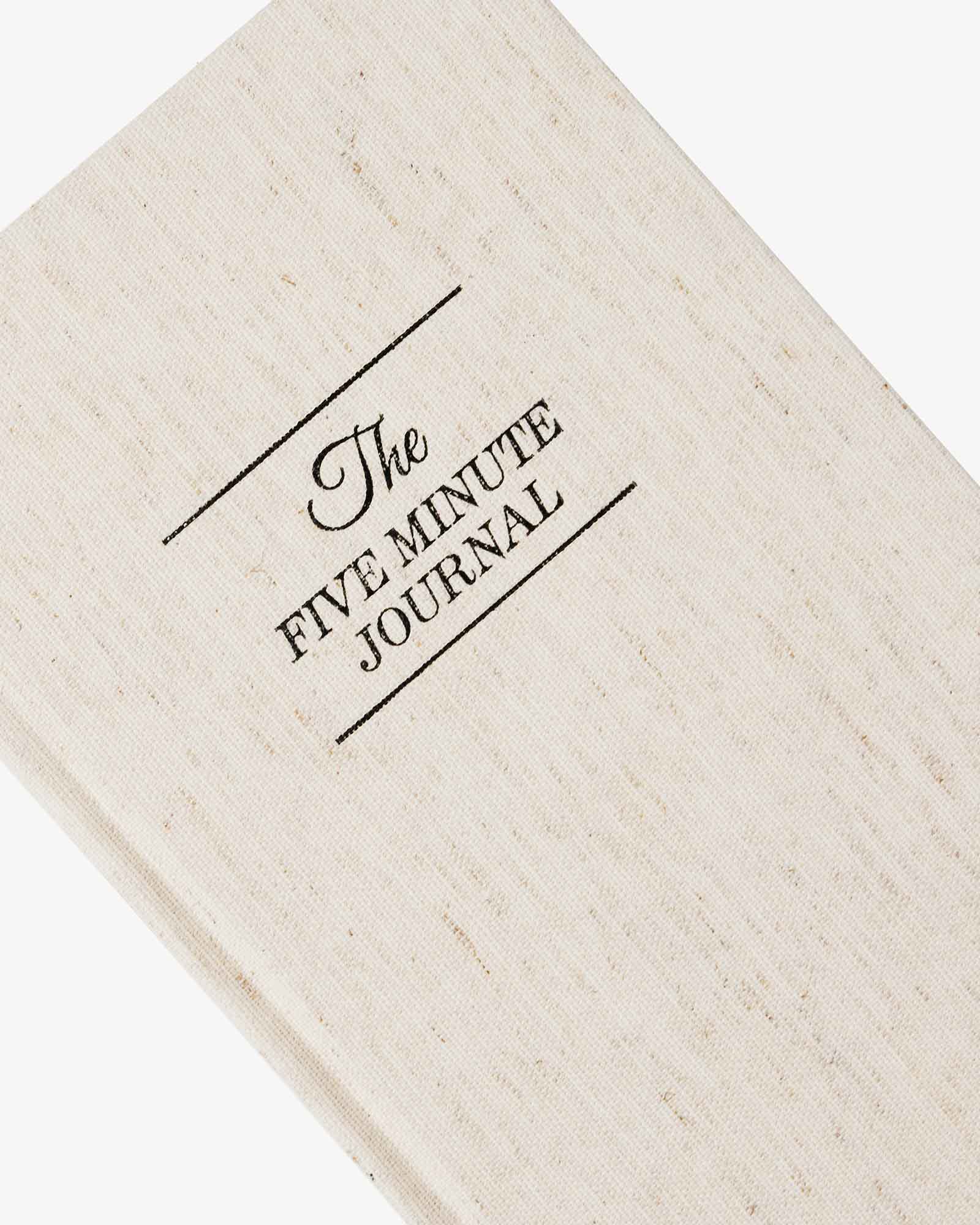 The Five Minute Journal - Original Linen Intelligent Change