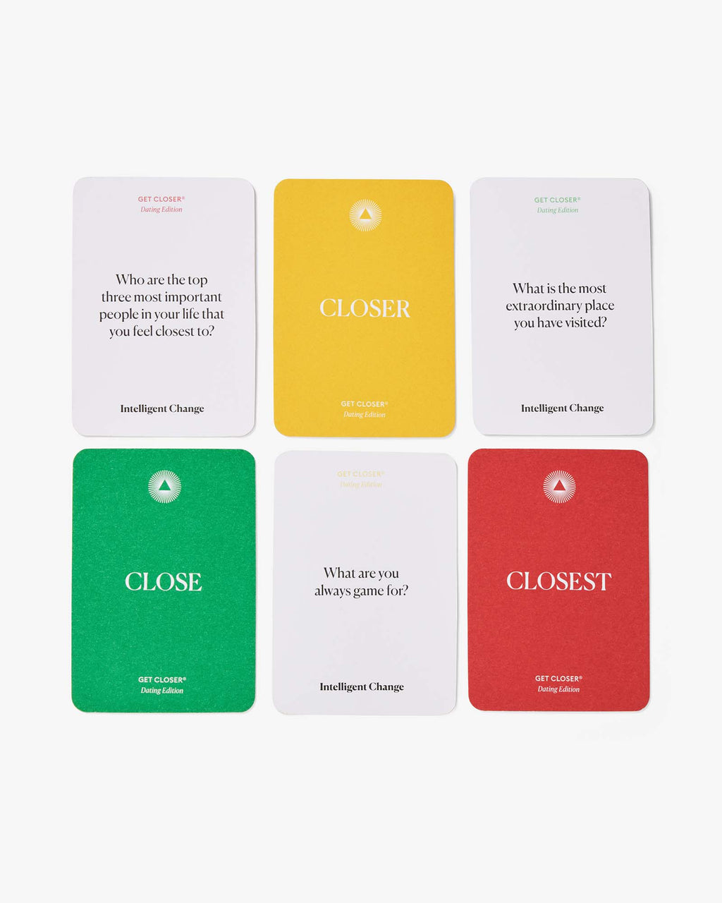 Get Closer Conversation Game: Dating Edition Intelligent Change