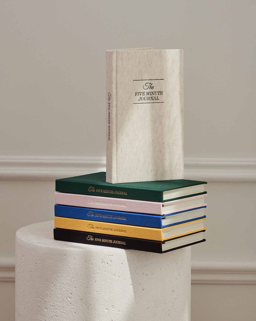 The Five Minute Journal Original Linen Edition For Gratitude And Wellbeing Intelligent Change