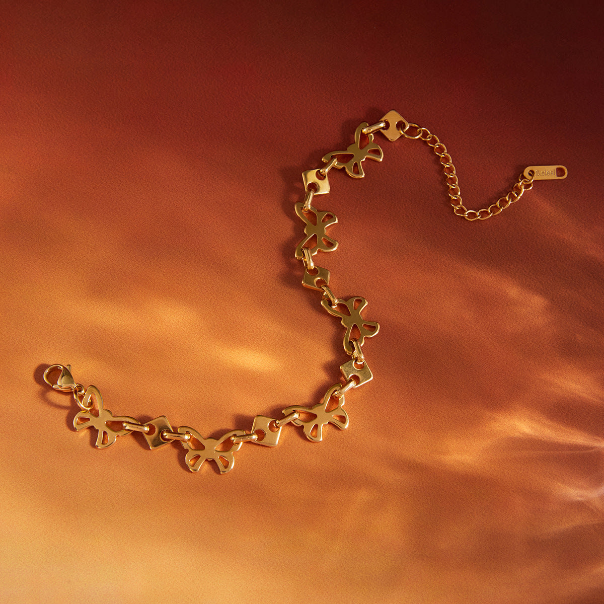 Stainless Steel Butterfly Bracelet Collection Vera Lux