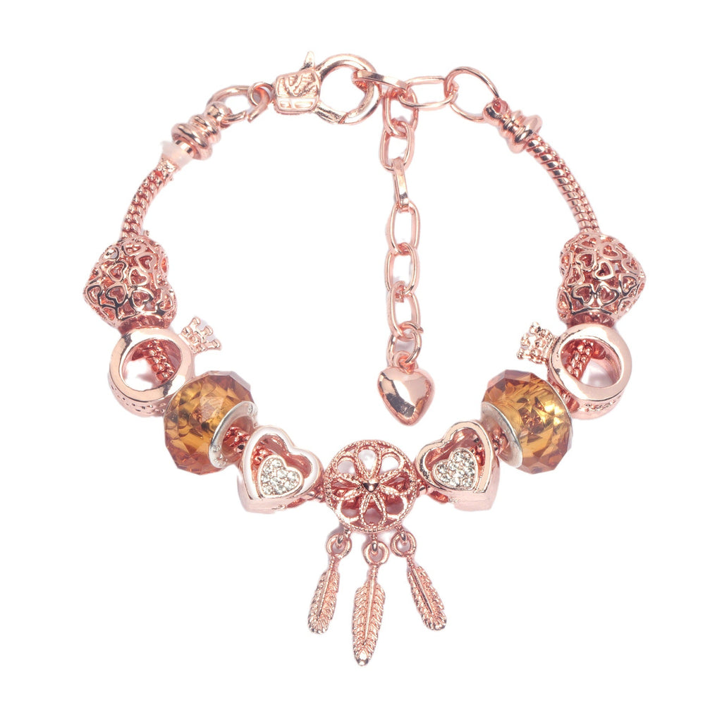 New Rose Gold Bracelet European And American Style Bangle Vera Lux