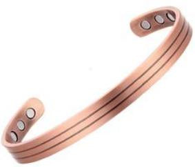Adjustable Therapeutic Magnetic Pure Copper Bracelet Vera Lux