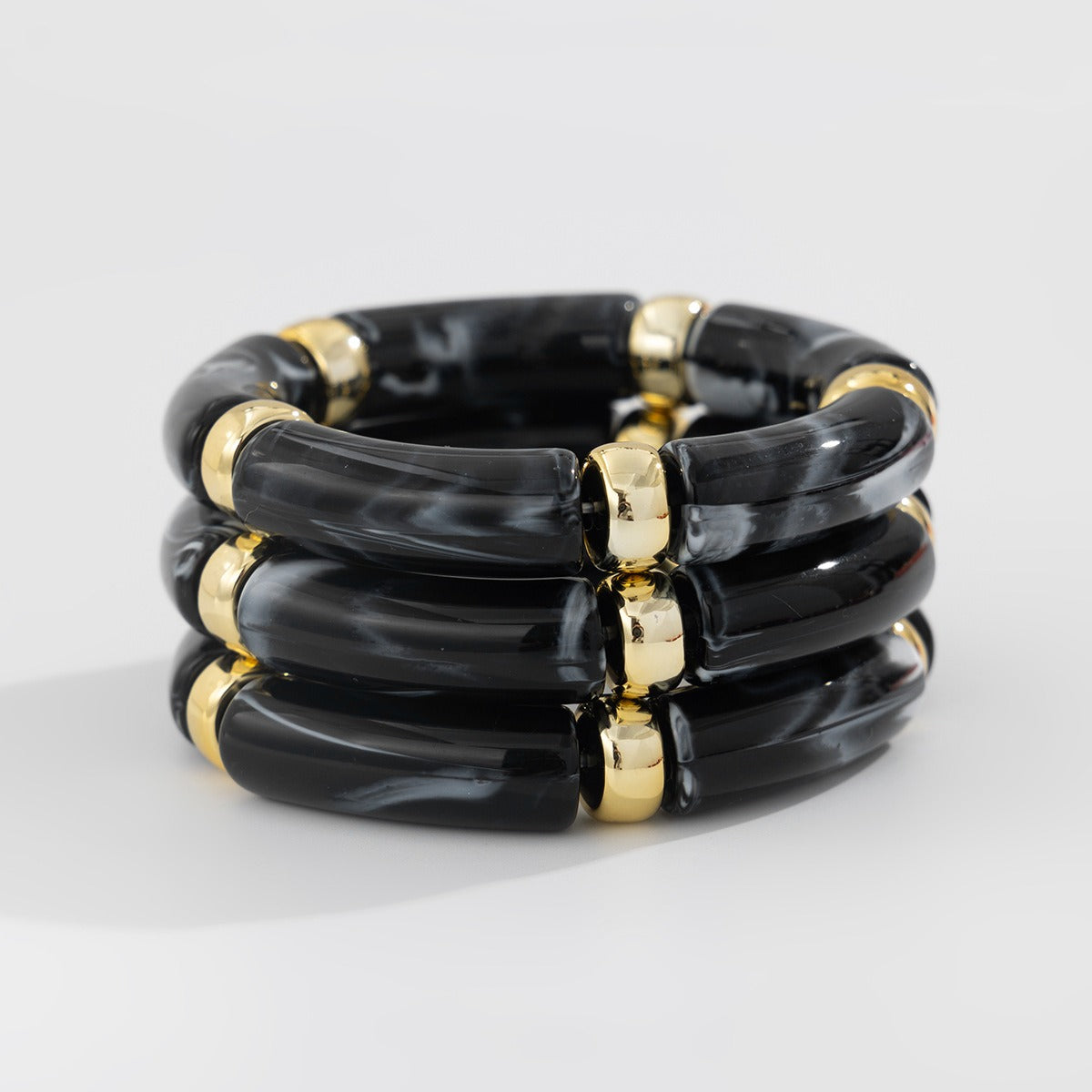Light luxury ins style beaded bamboo bracelet Vera Lux