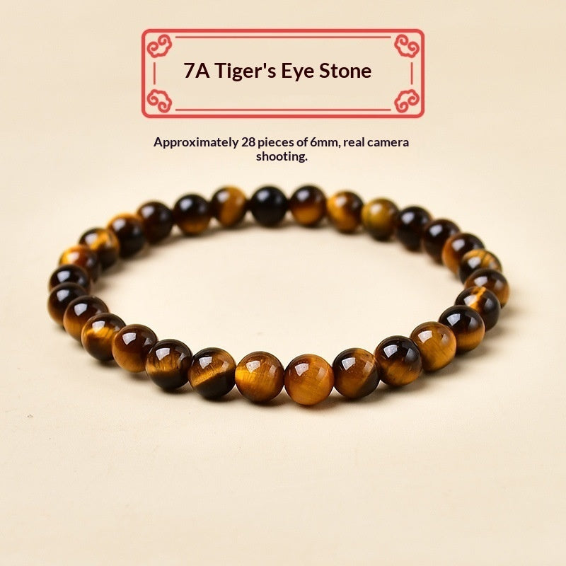 Natural Tiger Eye Stone Bracelet Vera Lux