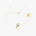 Horseshoe Shell Necklace Colorful Natural Stone Pendant Necklace Bracelet Vera Lux