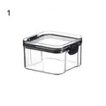 Multipurpose Food Storage Containers Set - Clear Jars with Lids for Cereal, Candy, and Dry Goods My Store