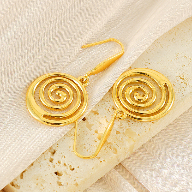 Niche Mosquito Coil Holder Stainless Steel Earrings Vera Lux