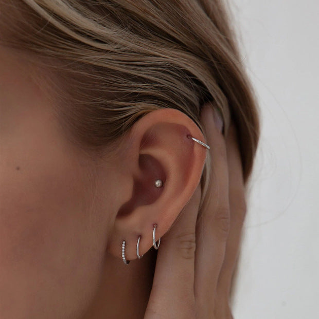 F136 Titanium Alloy Ring Nasal Piercing Jewelry Vera Lux