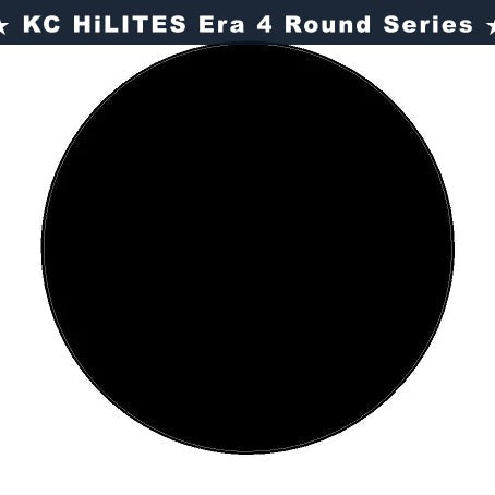 KC HiLITES Era 4 ROUND Series Light Cover Overlays - Universal StickerFab