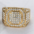 Full-Crystal Luxury Hip-Hop Men's Ring Vera Lux