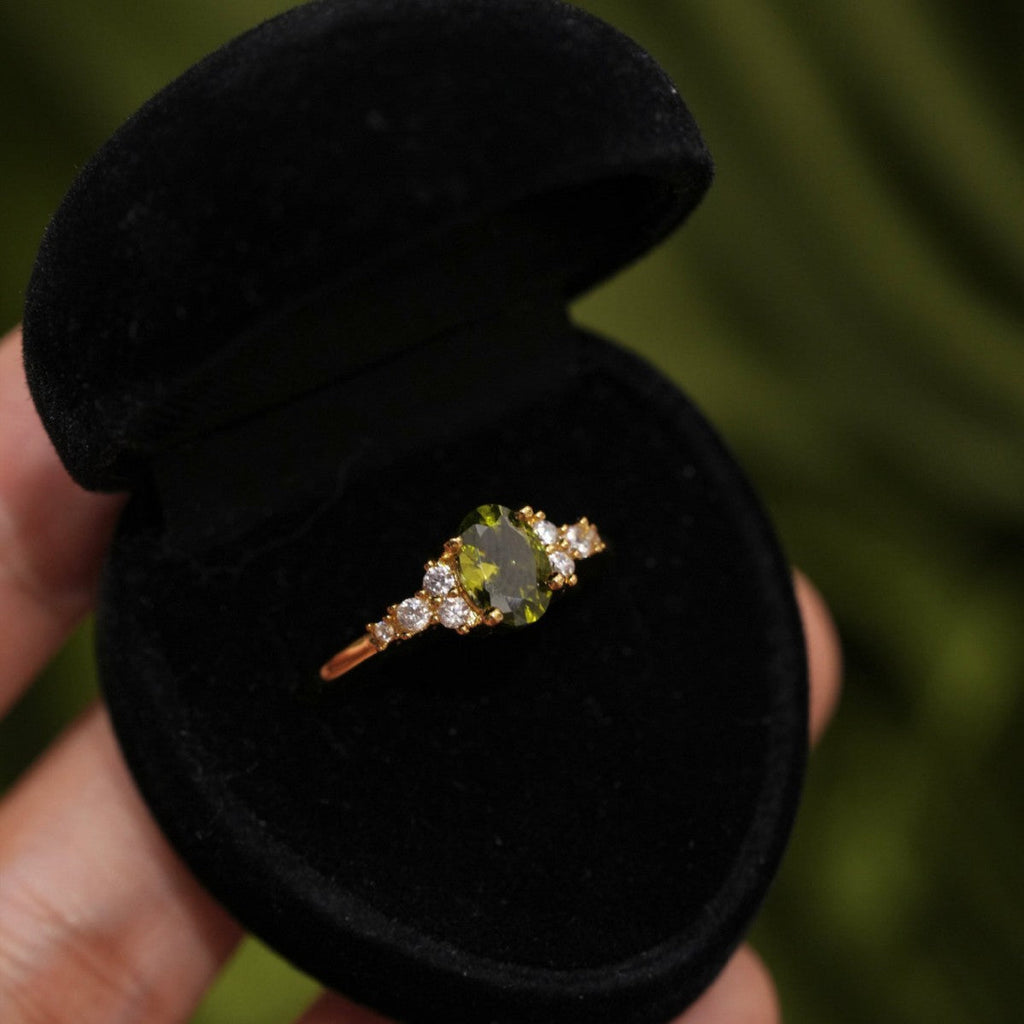 High-end Light-luxury Sparkling Versatile Open-ring For Women Vera Lux