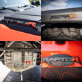 Acrylic R Inlay Kit - 2022+ Bronco Raptor StickerFab