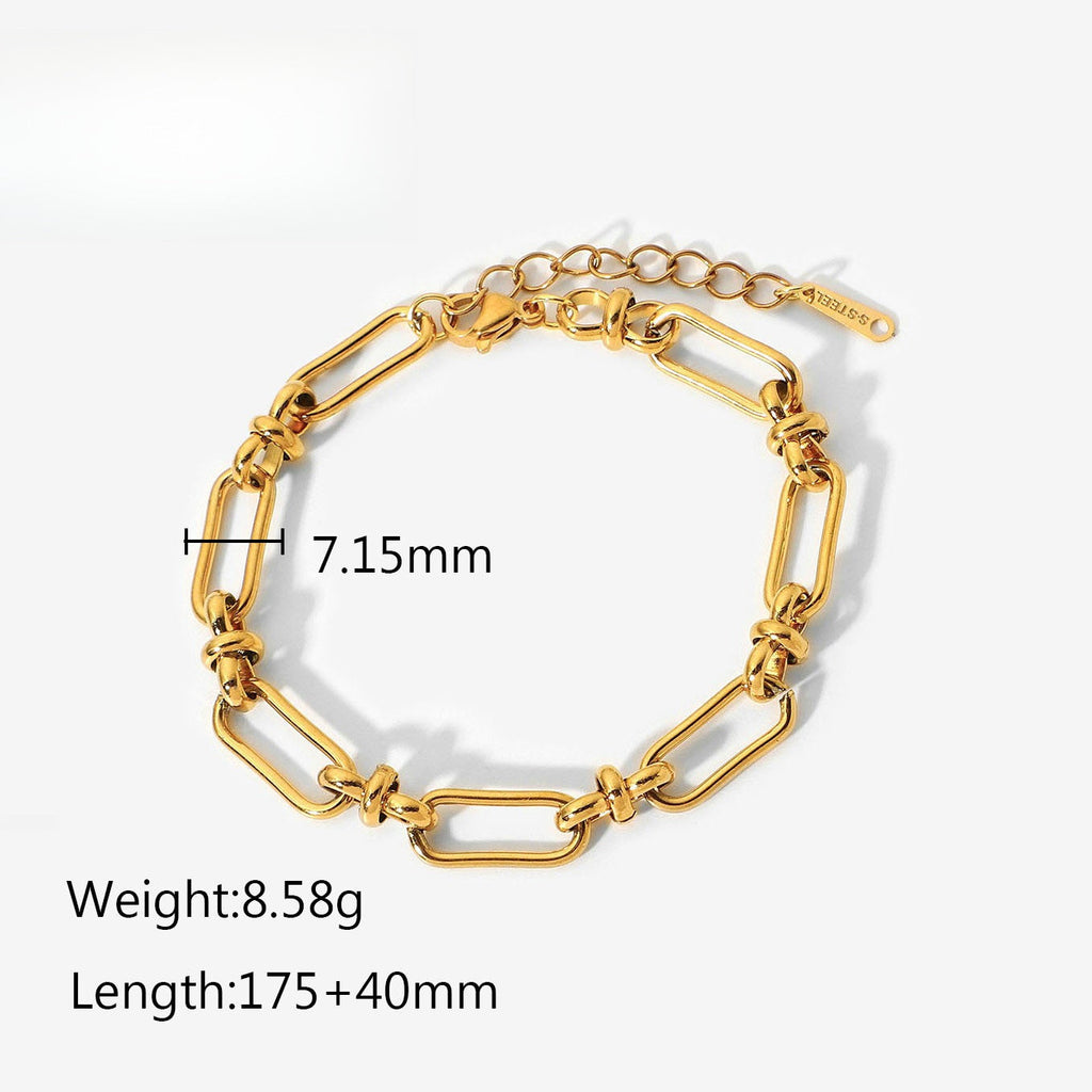 Cuban bracelet light luxury high-end bracelet Vera Lux