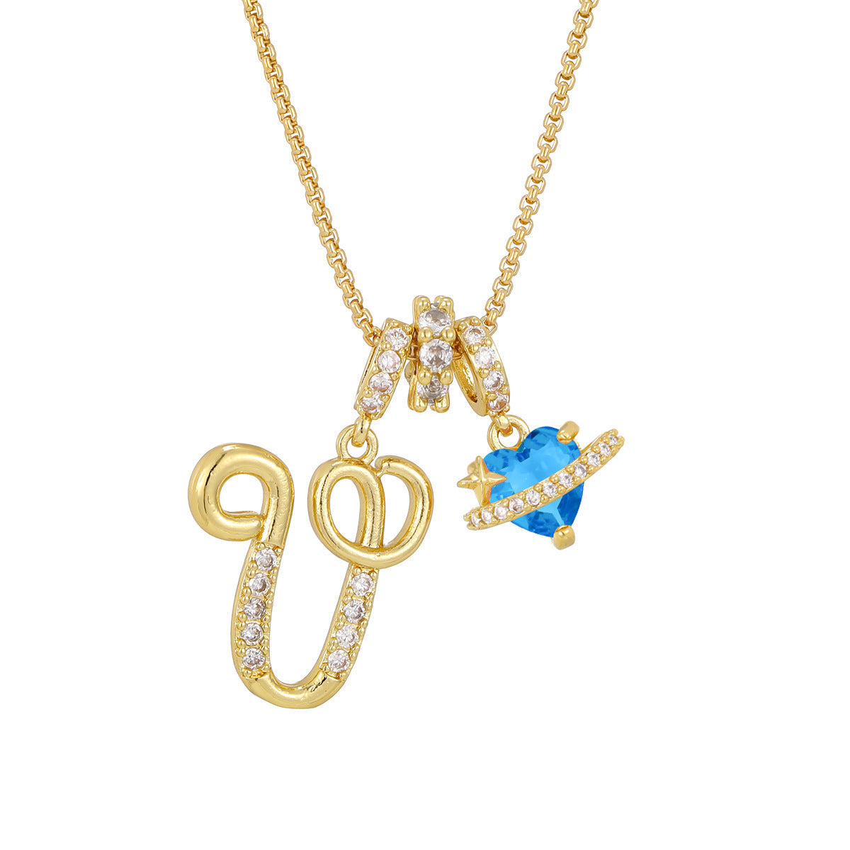 26-letter Alphabet Necklace Dainty And Luxe For Girls Vera Lux