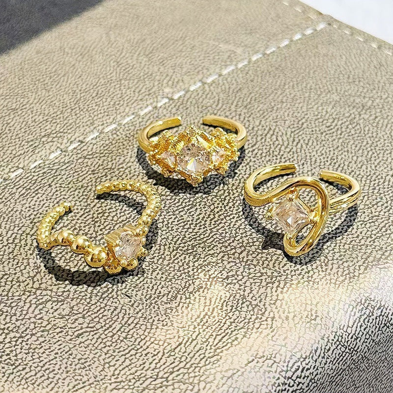 Womens Versatile Trendy Niche Ring Vera Lux