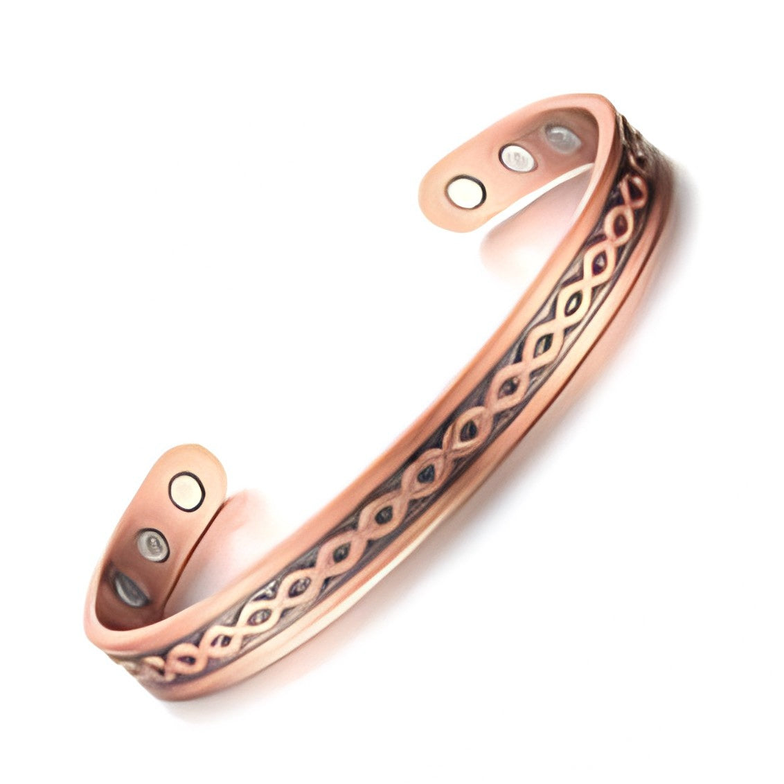 Adjustable Therapeutic Magnetic Pure Copper Bracelet Vera Lux