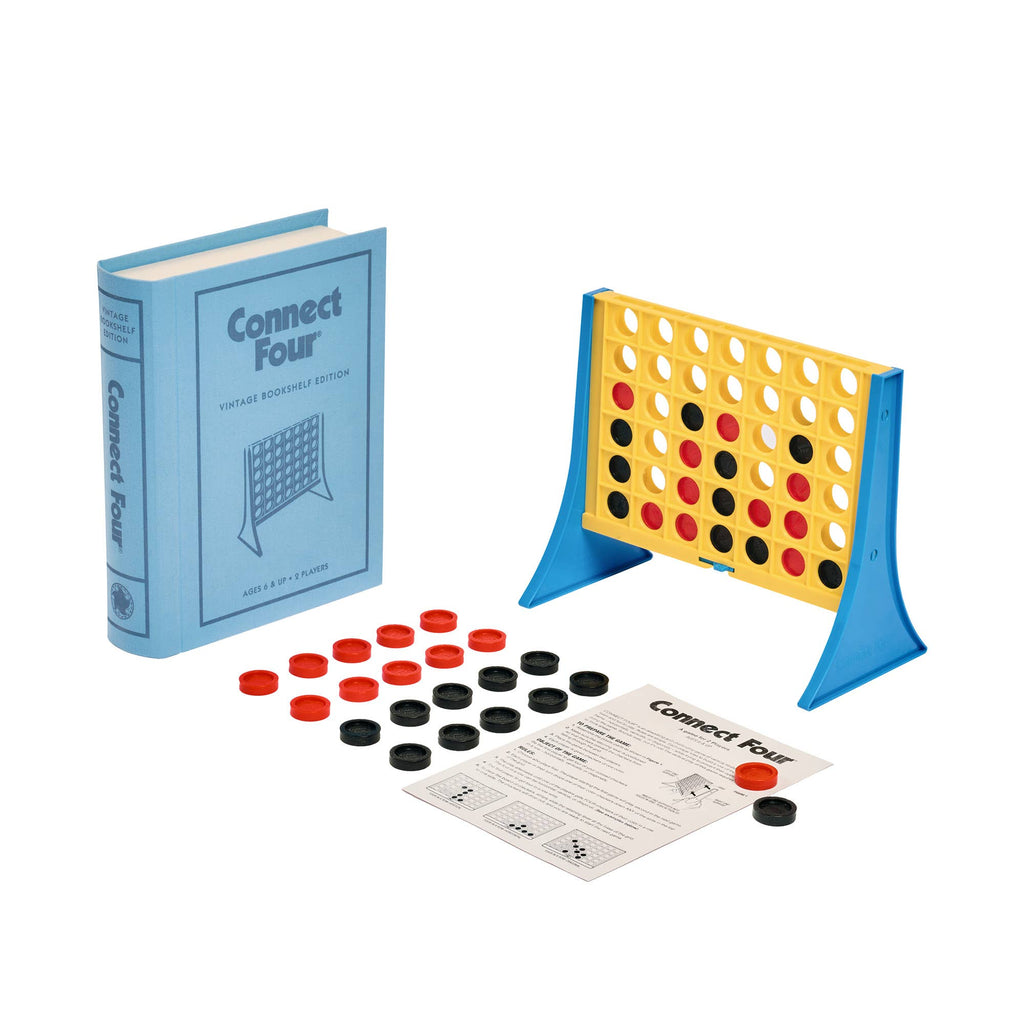 Connect 4 - Vintage Bookshelf Edition Bards & Cards