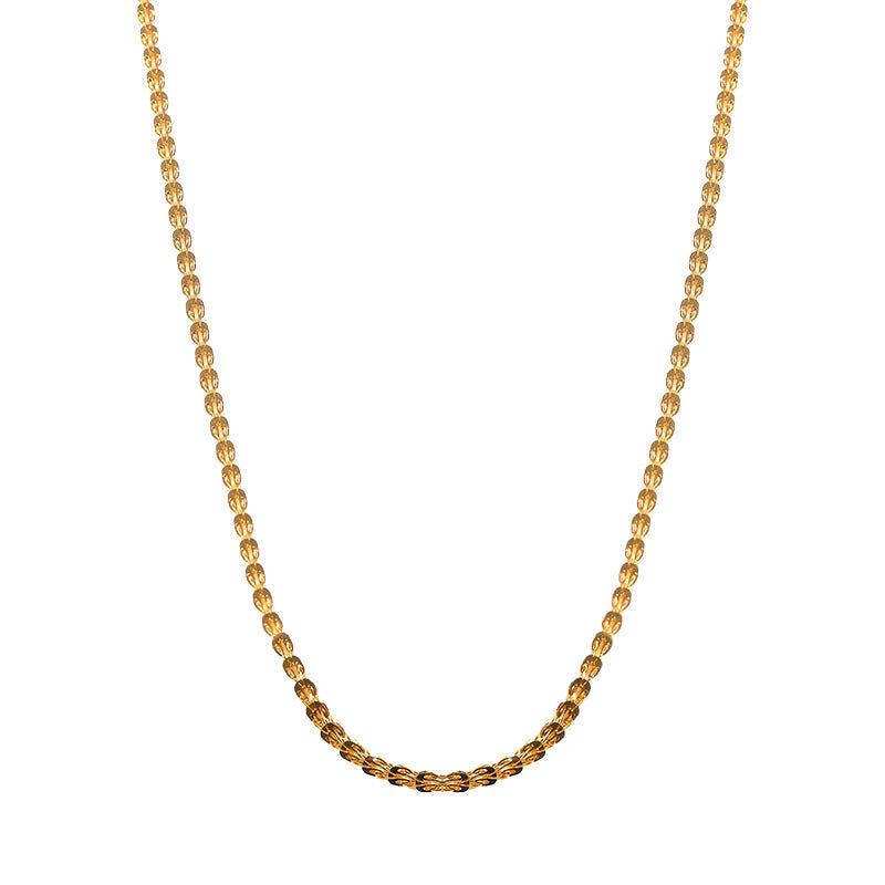 Phoenix Tail Necklace Niche Versatile Does Not Fade Simple Style Vera Lux