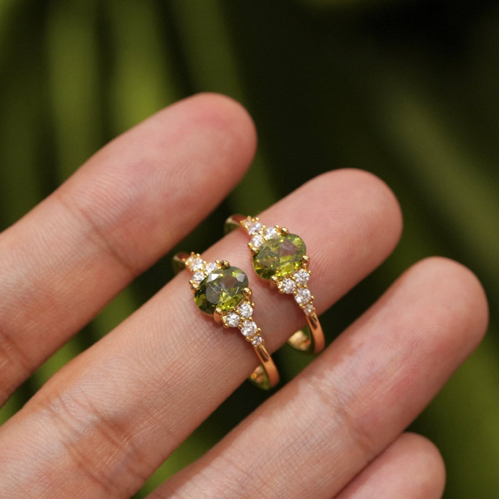 High-end Light-luxury Sparkling Versatile Open-ring For Women Vera Lux