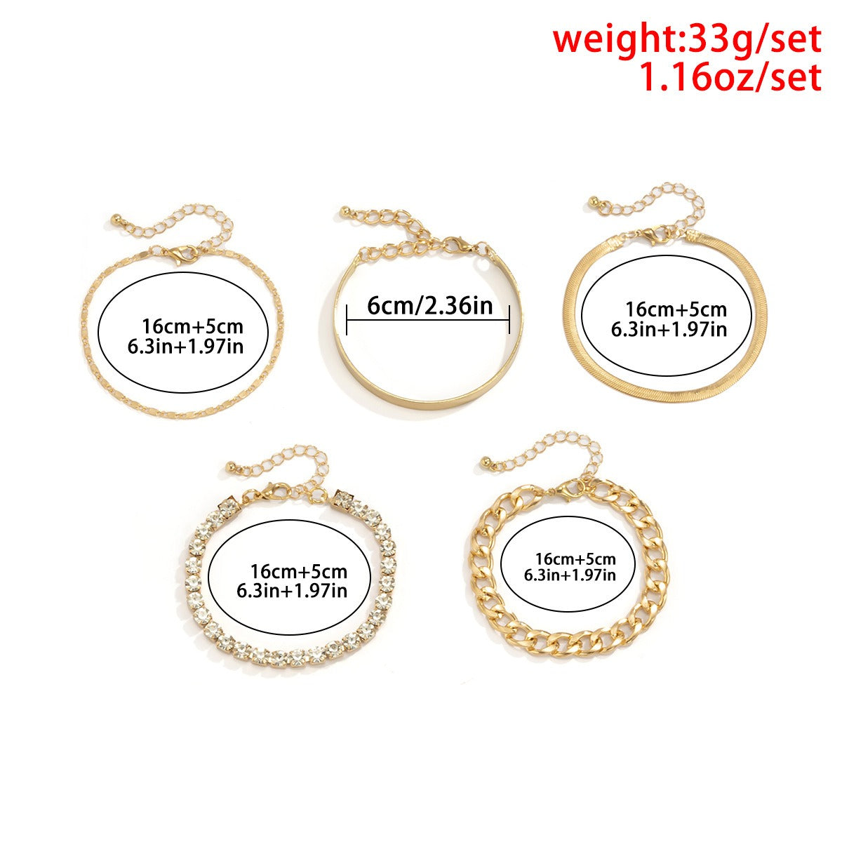 18k gold retro trend snake bone chain diamond bracelet Vera Lux