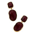 Geometric Resin Drop Earrings Collection Vera Lux