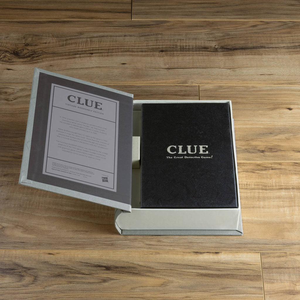 Clue - Vintage Bookshelf Edition Bards & Cards