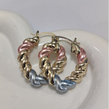 European And American Trendy Womens Copper Earrings Vera Lux