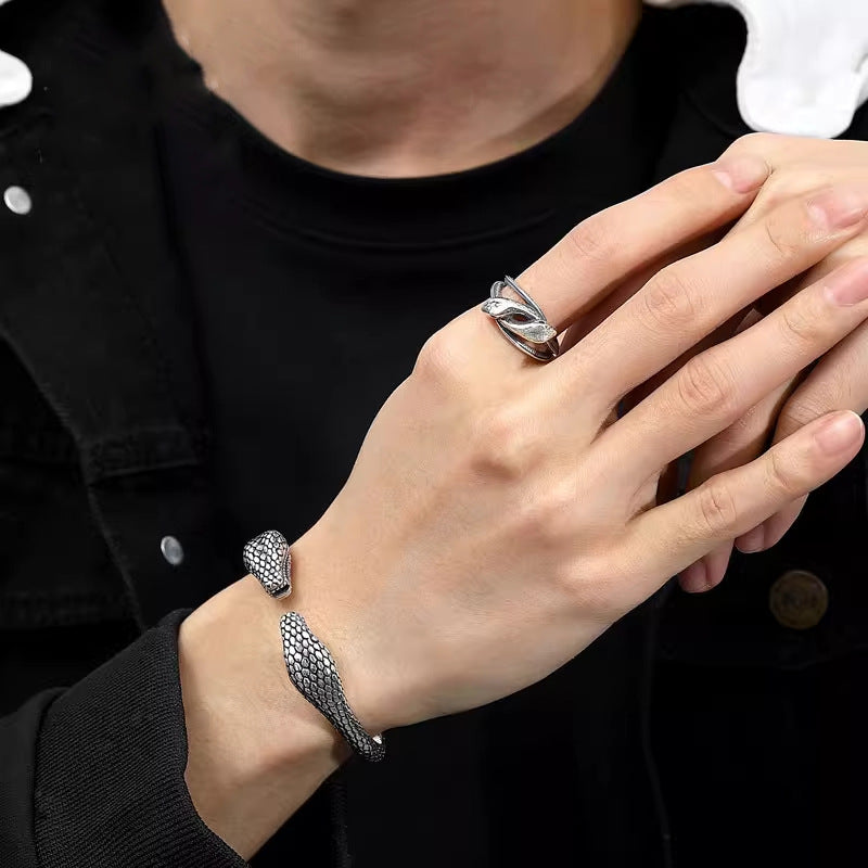 Creative Zodiac Snake Ring For Women Vera Lux