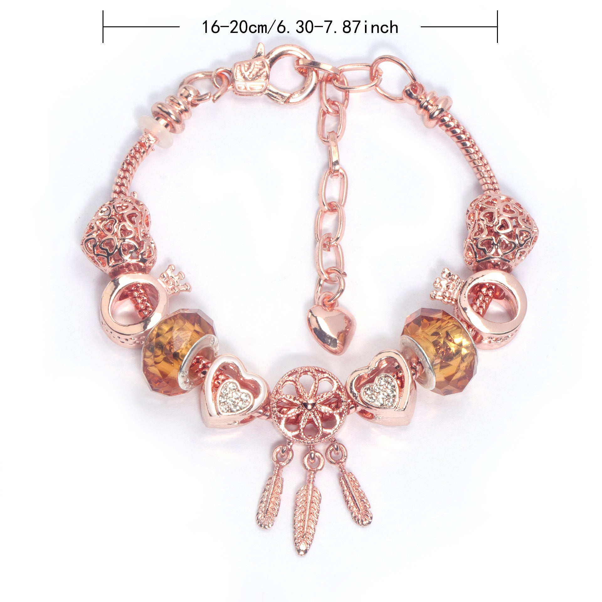 New Rose Gold Bracelet European And American Style Bangle Vera Lux