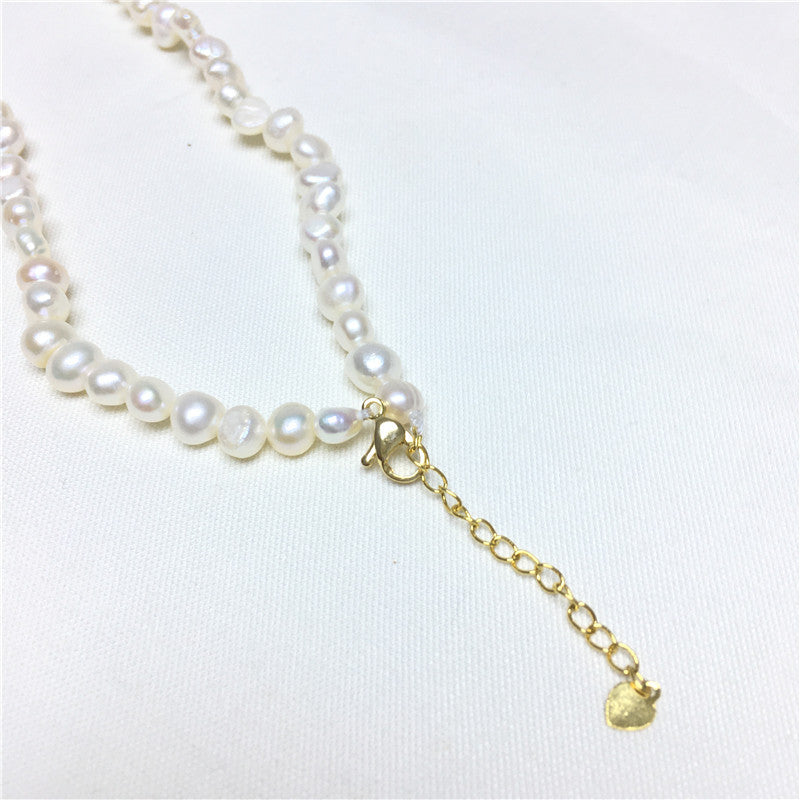 New Freshwater Baroque Pearl Necklace Vera Lux