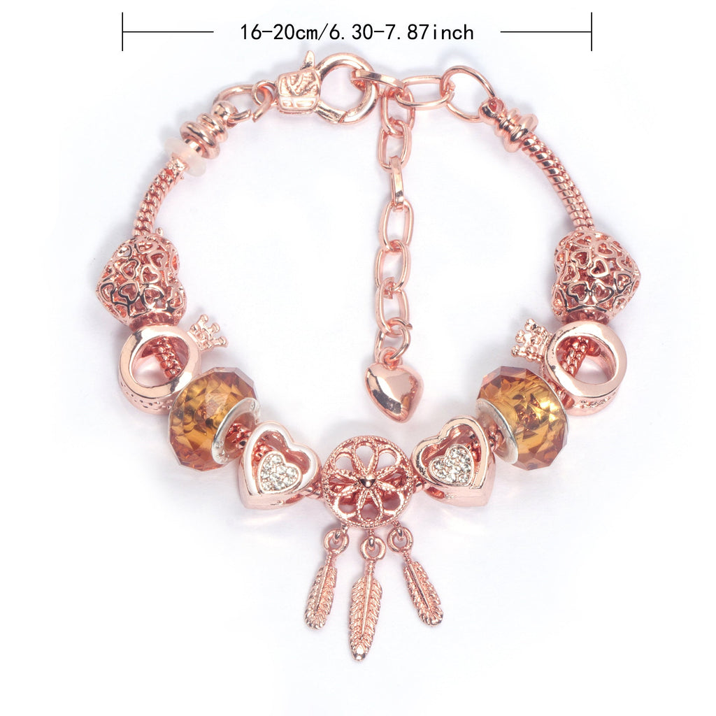 New Rose Gold Bracelet European And American Style Bangle Vera Lux