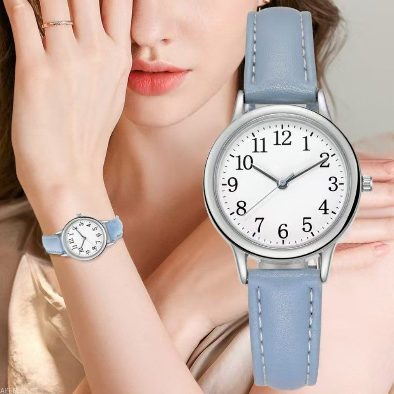 Simple Digital Fashion Alloy Quartz Watch Vera Lux