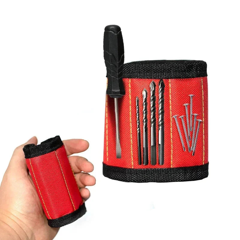 Strong Magnetic Wristband – Portable Tool Bag for Holding Screws, Nails, Nuts, Bolts, and Drill Bits My Store