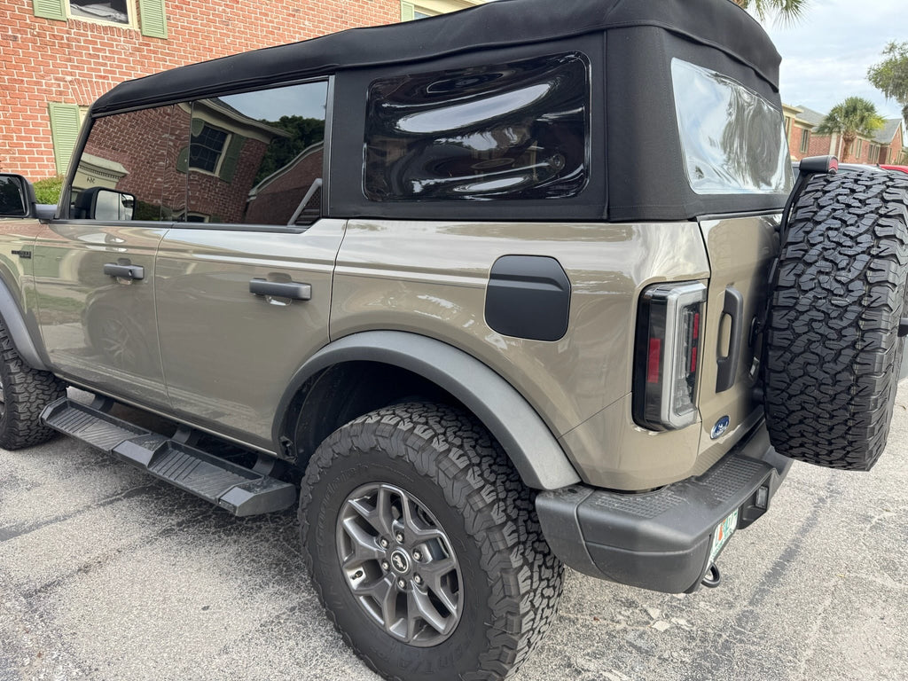 Fuel Door Overlay - 2021+ Bronco StickerFab
