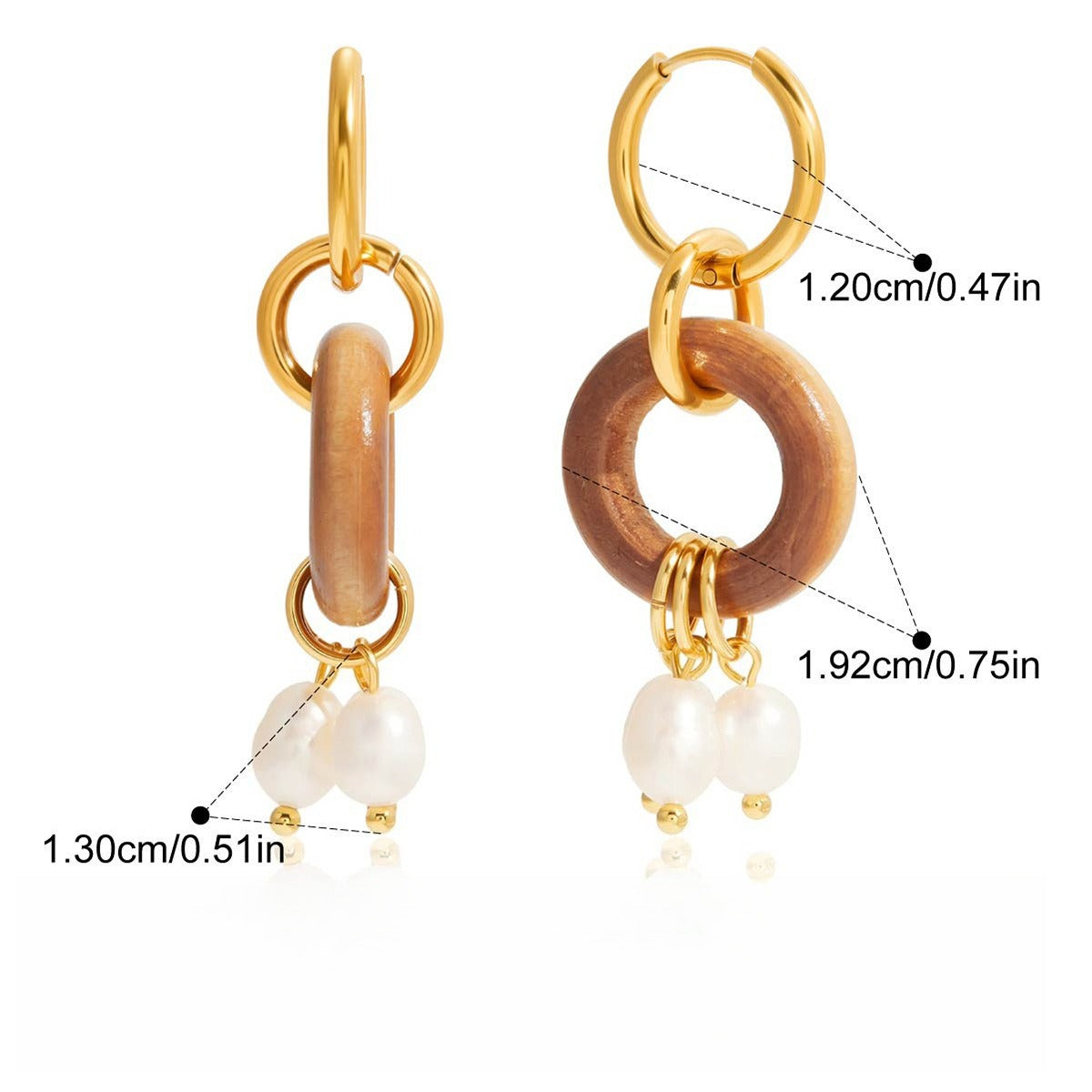 Circle hoop earrings, a luxurious and sophisticated ear jewelry piece. Vera Lux