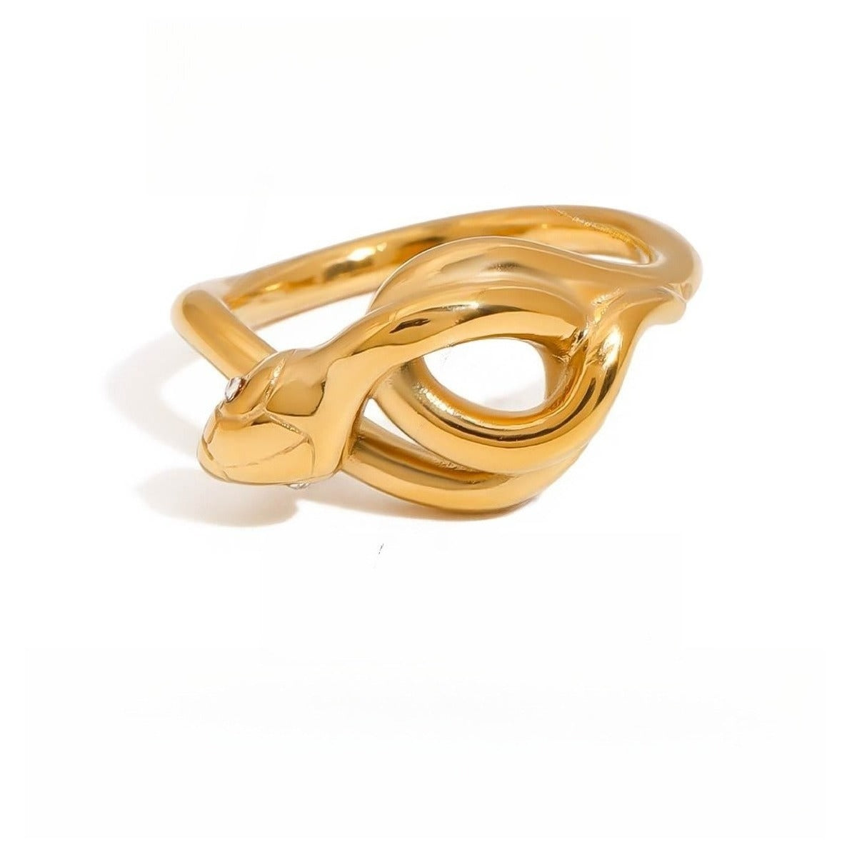Light luxury snake ring Vera Lux