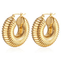 Trendy Women's Vintage Wave Earrings Vera Lux