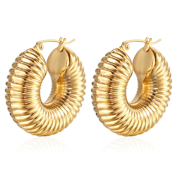 Trendy Women's Vintage Wave Earrings Vera Lux