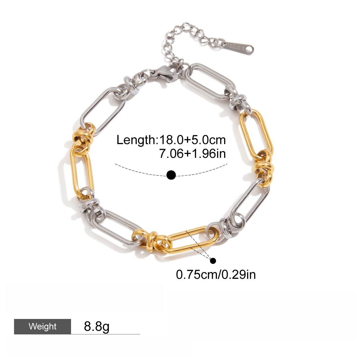 Cuban bracelet light luxury high-end bracelet Vera Lux