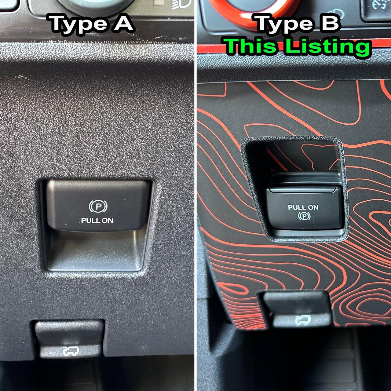 Topo Understeering Panel Overlay (Printed Series) - 2023+ Bronco (Type B) StickerFab