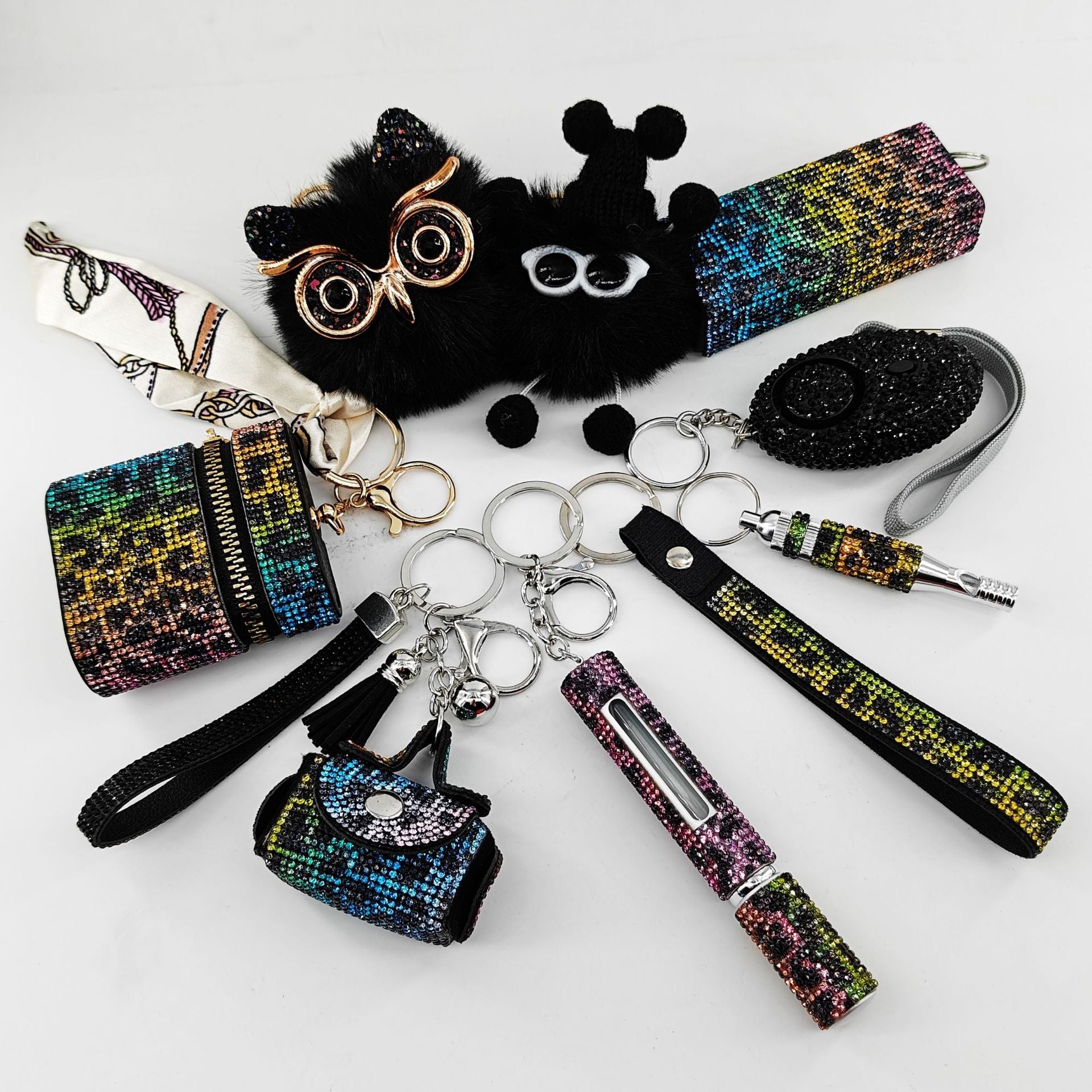 9-Piece Multi-Functional Keychain For Self-Defense Vera Lux