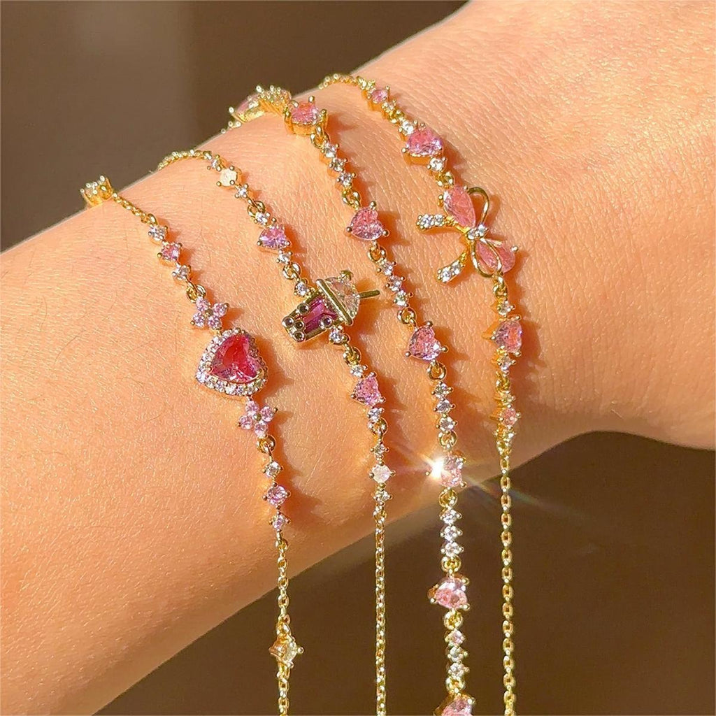 Love Zircon Butterfly Festival Bracelet Vera Lux