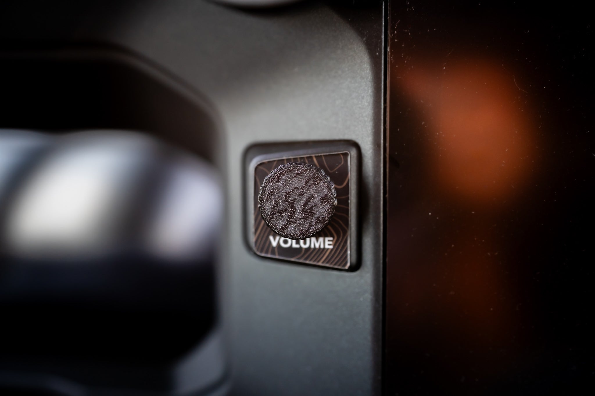 Custom Radio Knob - 2024+ Tacoma 8" / Land Cruiser / 2025+ 4Runner 8" StickerFab
