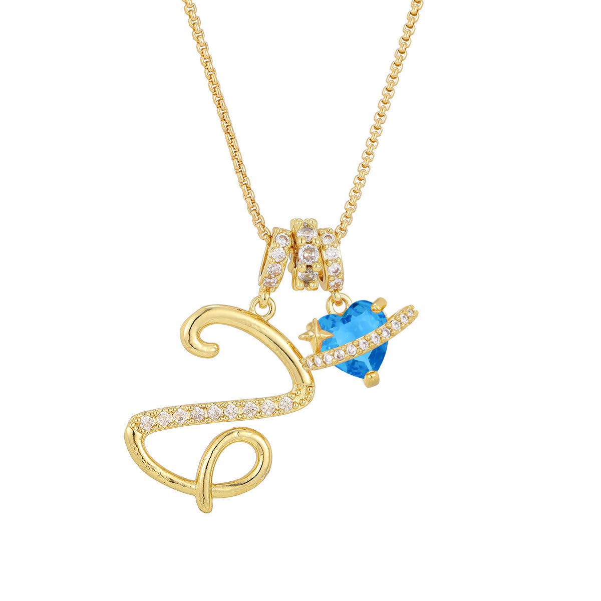 26-letter Alphabet Necklace Dainty And Luxe For Girls Vera Lux