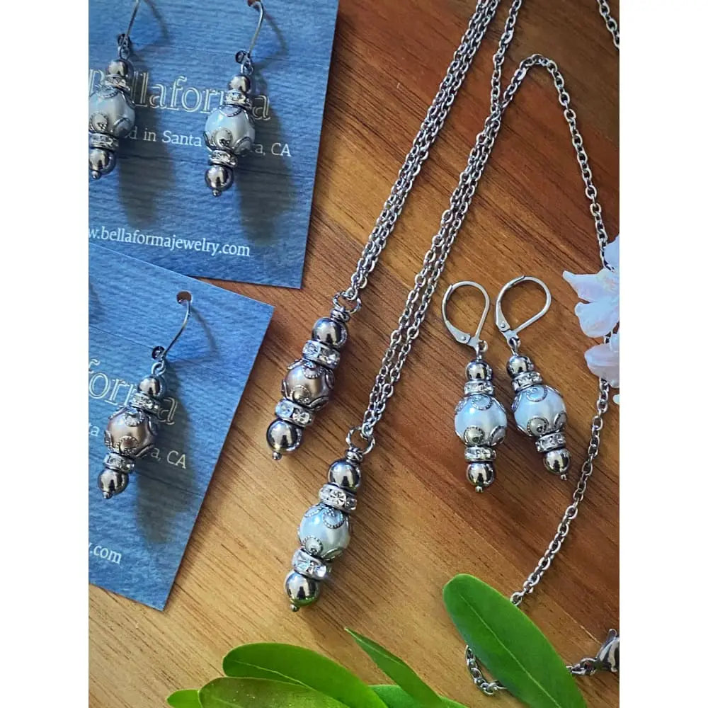 VINTAGE LACE EARRINGS Bellaforma Jewelry