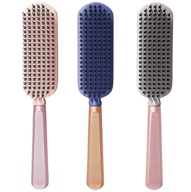 High-low needle hair smoothing comb-gray-1 piece Vera Lux