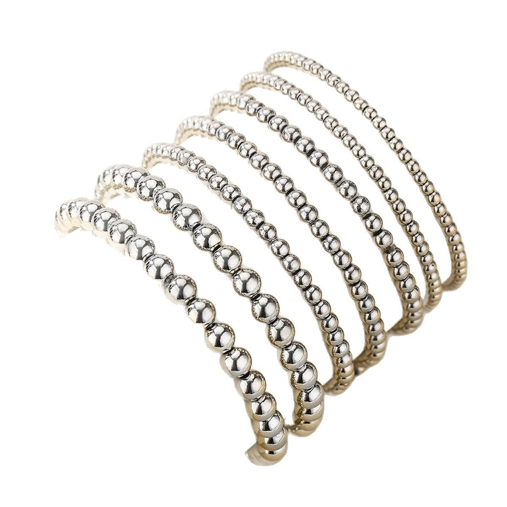 Multi-piece Set Minimalist And Versatile Heart Pendant Bracelet For Women Trendy Style Vera Lux